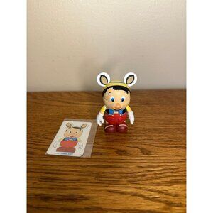3” Authentic DISNEY VINYLMATION 3" ANIMATION 1 PINOCCHIO W/ DONKEY EARS & TAIL